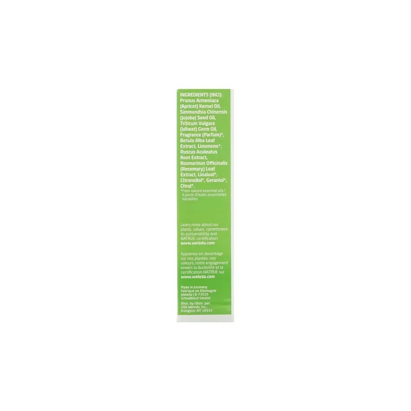 Weleda Aceite Corporal Para La Celulitis, Abedul, 100ml Sfn