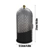 Makeup Brush Holder Organizer with Lid - 360°Rotating Waterproof Cosmetic