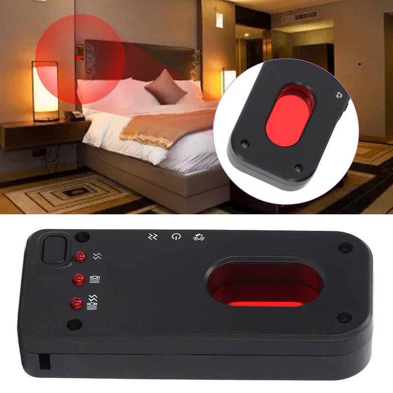 GPS Detector Black One Touch Alarm Portable Jitter Motion Detection