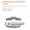ANDERSEN: Double Hung Windows Sash Lock Set (1 ea)- Brushed