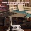 Jiawu Flip Clock, Retro Digital Flip Down Clock with Counting