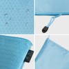 Pack of 3 Document Wallets Waterproof Document Folder with Zip