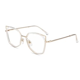 Firmoo Reading Glasses 0.75, Cat Eye Blue Light Blocking Glasses for Women, Blue Light Filter Protection Glasses UV400 Protection Eyewear Readers Glasses