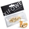 XIFOWE Nozzles 10 pcs 3D Printer Extruders Brass Nozzles for