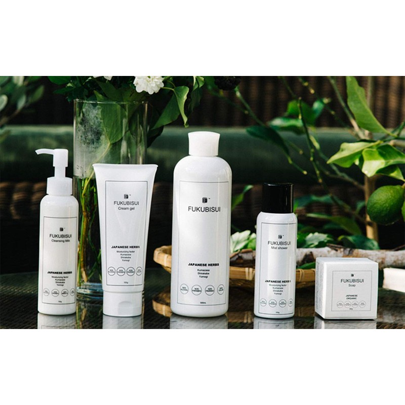 Fukumisui FUKUBISUI Face Body Lotion, Plant Extract, Pump Type, 6.8