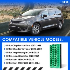 68321746AA CAN-C Buss Star Splice Block Fuse Connector Fit for Jeep Gladiator/Wrangler JT JL for Dodge Ram 1500/2500/3500 2017-2025 for Chrysler Voyager/Pacifica, Replace OE# 2-2272352-5