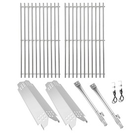BBQration Replacement Parts Kit for Nexgrill 2-Burner 720-0864 720-0864M, Replacement Parts Kit for Megamaster 720-0864MA Grill Grate Kit for Nexgrill Replacement Parts