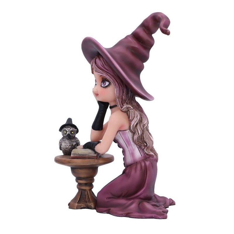 Nemesis Now Agatha Witch Figurine, Purple, 15cm