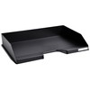 Exacompta - Ref 11714D - ECOBlack Landscape Letter Trays Combo