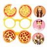 Garneck Pack of 2 Funny Pizza Sunglasses for and -