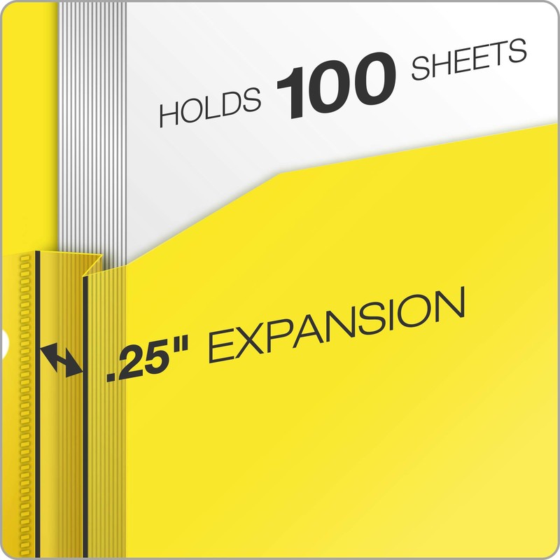 Oxford Expanding Plastic Binder Dividers, Divider for 3 Ring Binder,