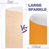 PATIKIL 20Sheets Champagne Glitter Cardstock, 8.3x11.7 in A4 Glitter Paper