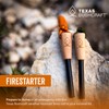 Texas Bushcraft Fire Starter - 3/8" Thick Ferro Rod with
