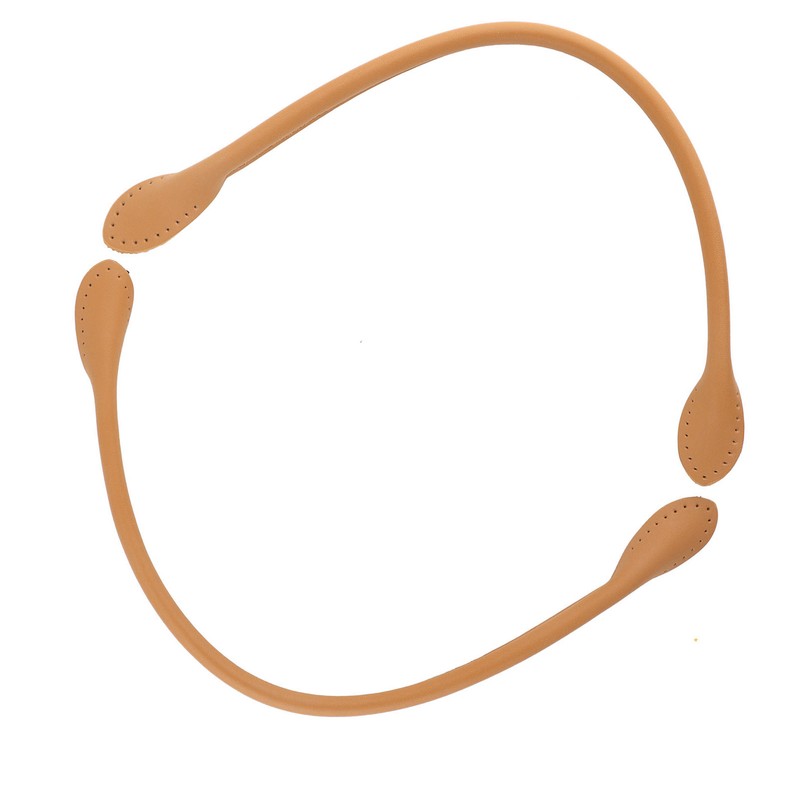 2Pcs Genuine Leather Bag Straps Handle for DIY Hand Accessories