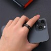 Adreamz 8mm Black Mens Spinner Legend of Zelda Rings Fidget