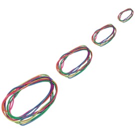 Best Sporting Rubber Twist 5 m - 4 x Rubber Twist Children in Colourful as Bouncy Rubber Children - Bouncy Rubber for Children Sports - Bouncy Game Classic - Rubber Twist