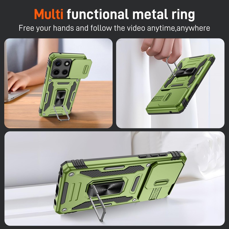 Gritup for Moto G Stylus 5G 2025 Case with Slide