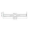 sourcing map 1 Set Ceiling Light Plate Kit 97 x