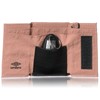 Umbro Men's Women's Trifold Wallet with Neck Strap, Lightweight Nylon,