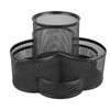 Mesh Desk Organizer 7 Compartments 360 Degree Rotating Multifunctional Pen