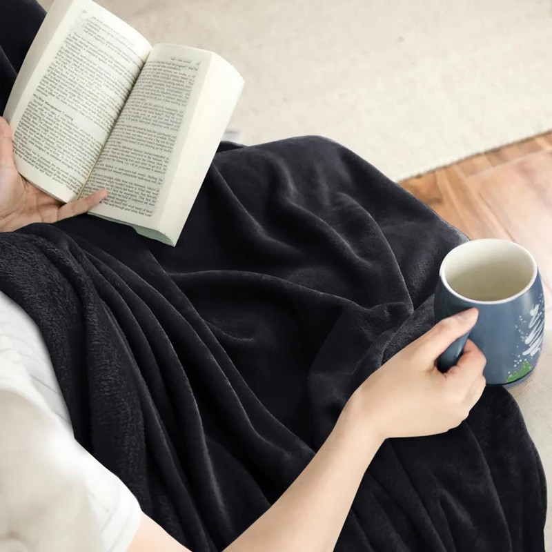 IR Imperial Rooms Fleece Blanket Throws for Sofas – Soft