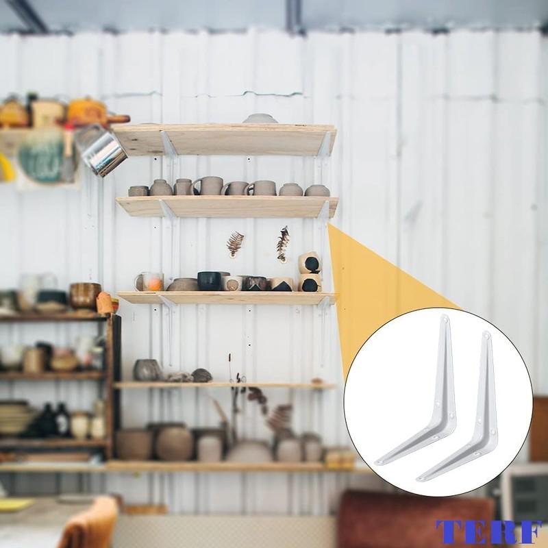 TERF® London Shelf Bracket White 200mm X 150mm (8 X