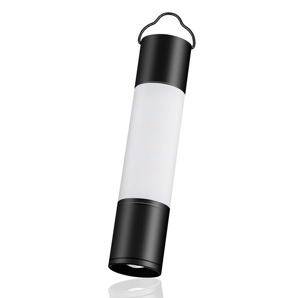 JXE JXO Mini LED Lantern, Mini Light, Lantern, LED, Rechargeable, Popular Lantern, LED, Rechargeable Ranking, Flashlight, Power Bank, Camping Light, Outdoor Activities, Camping Equipment, PSE Certified (Black)