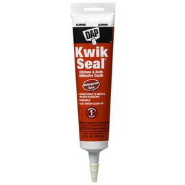 12 Pack DAP 18013 KWIK SEAL Tub & Tile Adhesive Caulk - Almond 5.5-oz Tube (18041)