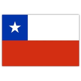Chile - La Estrella Solitaria Flag 150cm x 90cm by 1000 Flags