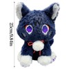 WKxinxuan Scaramouche Plush Toy 25 cm Genshin Impact Cat Plush