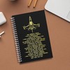 JOHSBYD Air Force Spiral Notebook 2 Pack, A5 Lined Military