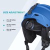 VANRORA Ski Helmet, Snowboard Helmet - Blue, S
