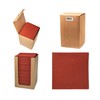 Alvotex Chic Airlaid 100 Cocktail Napkins, 1/4 Fold Fabric-Like, High-Quality