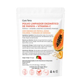 Papaya Enzymes + Vitamin C Enzymatic Facial Cleansing Powder | 100g