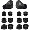 IiEXCEL for Beat Solo Buds Ear Tips, 6 Pairs Double