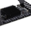 SATA PCI E Card IDE/AHCI Mode ASM Chip 7 Pin