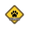 MKE Signs Design Catching Attention Dog Inker Waterproof Car Sticker