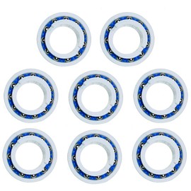 Generic Jaynes C60 Pool Cleaner Wheel Bearing for Polaris Pool Cleaner 180 280 - Easy Installation, Long-Lasting - Pool Robot Parts Kit six-Pack, White