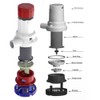 HUIXHAO Bilge Pump 12 V 1500 GPH Boat Bilge Water