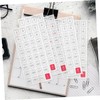 LALAFINA Planner Accessories by Calendar Stickers 12 Sheets Monthly Planner