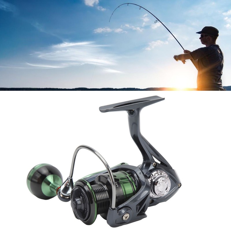 HFA2000 Full Metal Fishing Reels 5.2:1 Gear Ratio 13+1 Ball