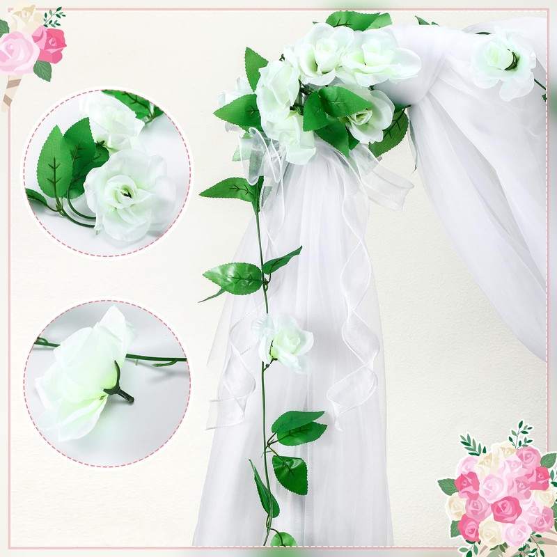 Wedding Golf Cart Decorations Golf Cart Rose Garland with Just