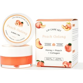 Mascarilla para dormir y exfoliante de azúcar para labios Benatu, regalo hidratante para el cuidado nocturno y humectante para mujeres con aplicadores de silicona para labios agrietados y secos