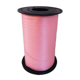 Jillson Roberts Bulk Spool 3/16" x 500 Yards Curling Ribbon Available in 18 Colors, Pastel Pink