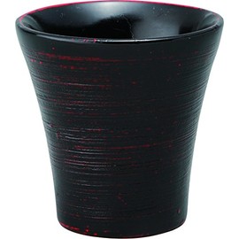Aze Shinzo Shoten F2108 Guinomi Hagi Akebono Black