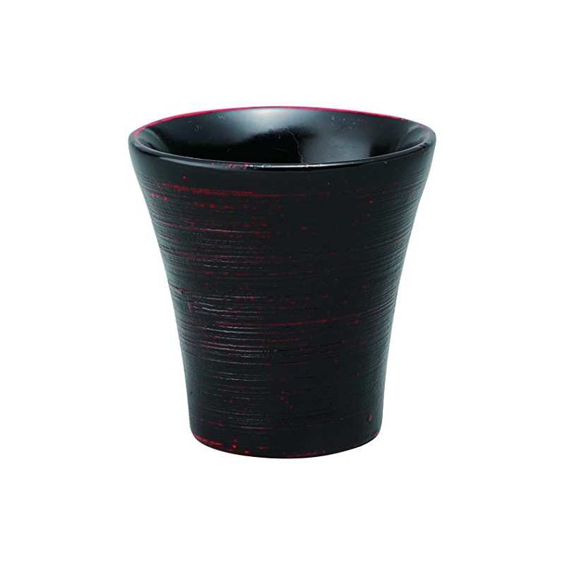 Aze Shinzo Shoten F2108 Guinomi Hagi Akebono Black
