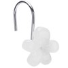 Cute Flower Shower Curtain Hooks, Glow in The Dark, Pretty