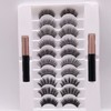 Fake Eyelashes 10 Pairs of False Lashes with Lash Applicator