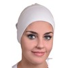 Under Scarf Tube Cap (White)
