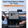 DICMKY Universal 17mm Ball Mount Phone Holder Clamp for Car